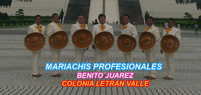 mariachis en La Colonia Letrán Valle Benito Juárez