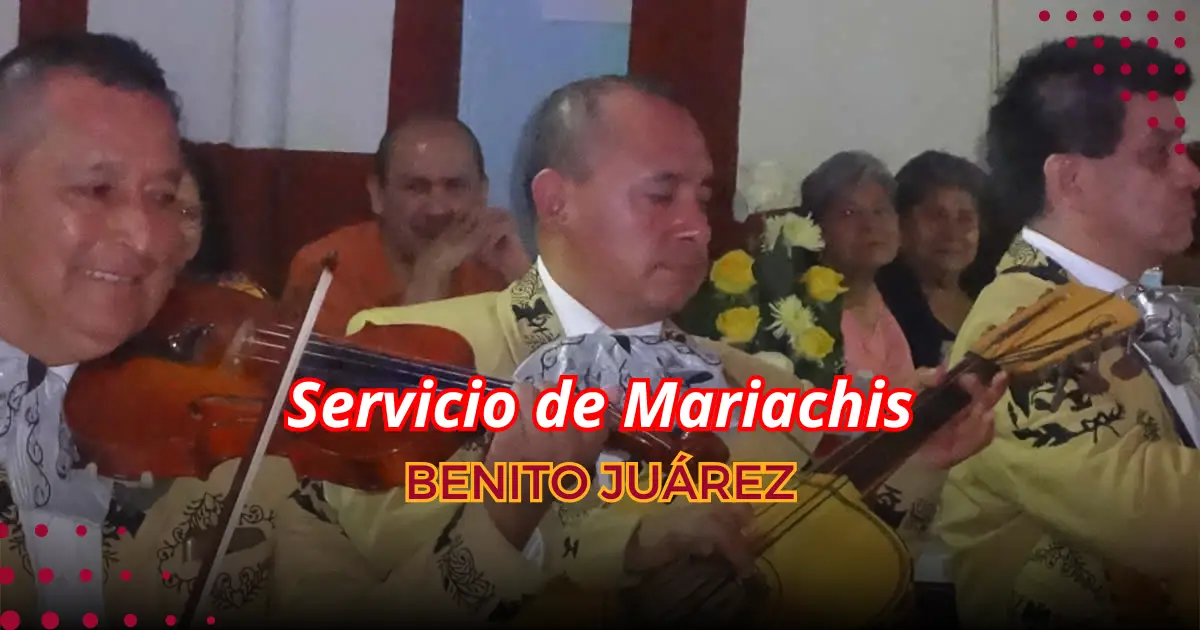 Servicio de mariachis en Benito Juárez